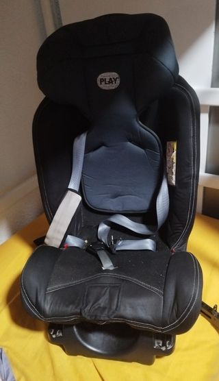 Silla de coche negra