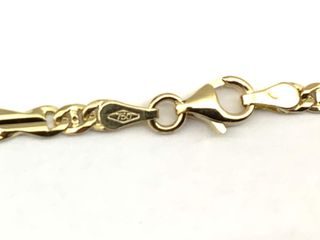 cadena oro 18k 25cm