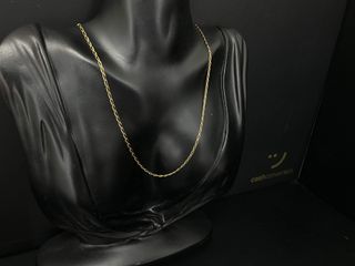 cadena oro 18k 26cm