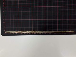 cadena oro 18k 26cm