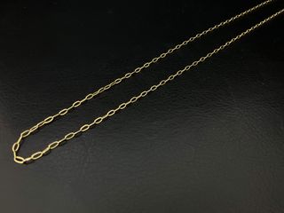 cadena oro 18k 31cm
