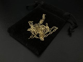 cadena oro 18k 31cm