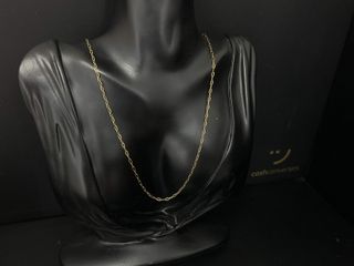cadena oro 18k 31cm
