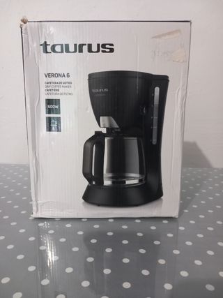 Cafetera Taurus Verona 6 600W
- NUEVA SIN ESTRENA