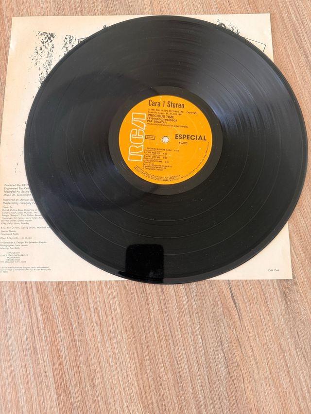 Vinilo Pat Benatar - Precious Time
