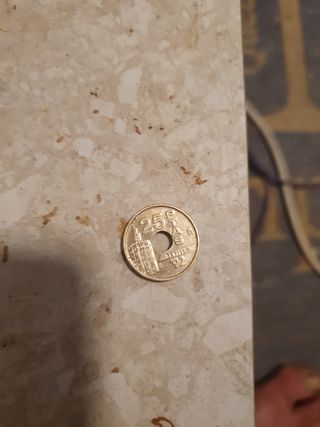 Moneda 25 Pesetas Sevilla 1992