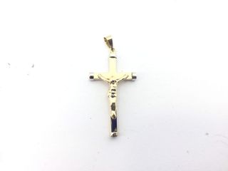 crucifijo oro 18k