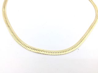 gargantilla oro 18k 19.5cm