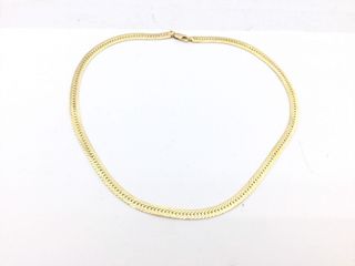 gargantilla oro 18k 19.5cm