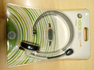 Auriculares Xbox 360 Live Microsoft