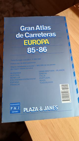 Gran Atlas De Carreteras Europa