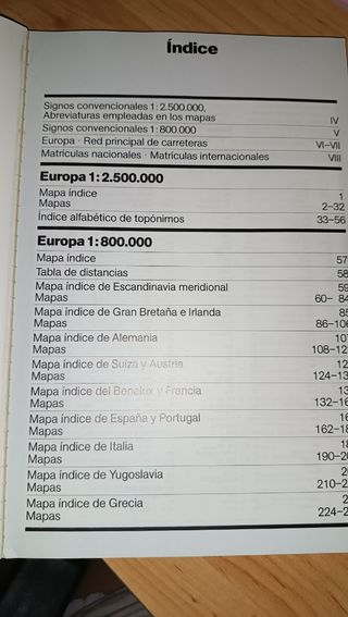 Gran Atlas De Carreteras Europa