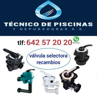 Válvula selectora piscina Astralpool Hayward Coral