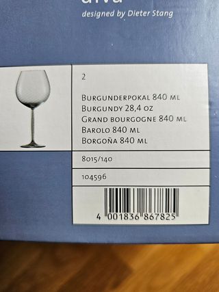 Copas de vino Schott Zwiesel Diva Burdeos