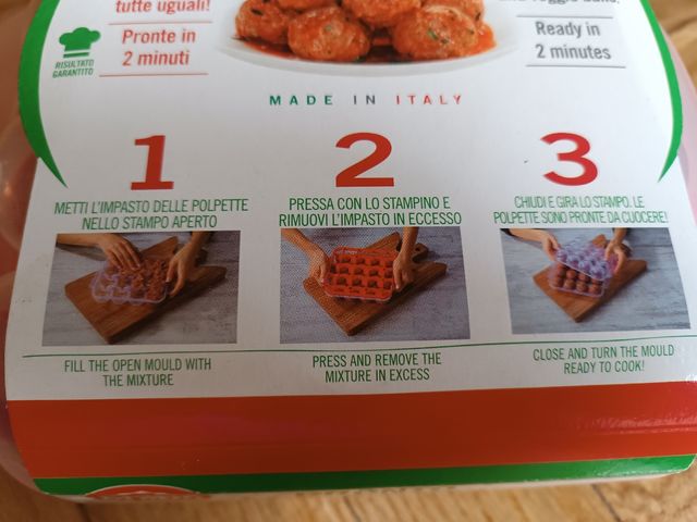 Stampo per fare 16 gnocchi