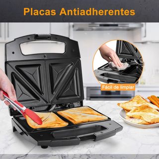Aigostar Lamo - Sandwichera, 800W