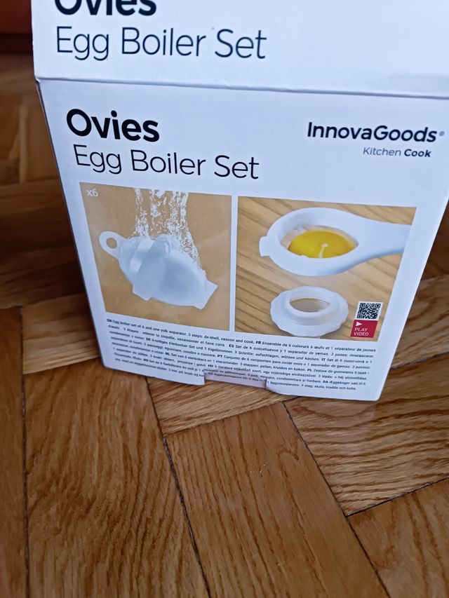 Contenitori per cucinare uova senza guscio