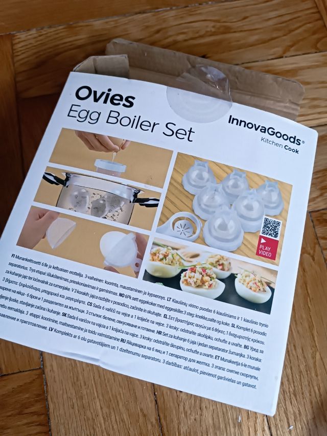 Contenitori per cucinare uova senza guscio