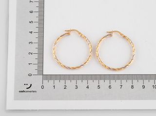 argollas oro 18k