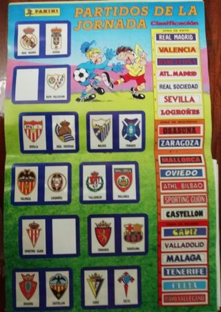 Álbum Fútbol 90 Panini