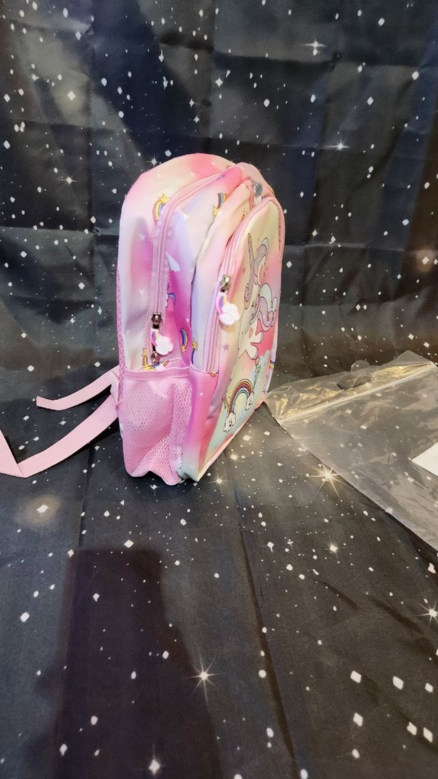 Zainetto bambina unicorno arcobaleno