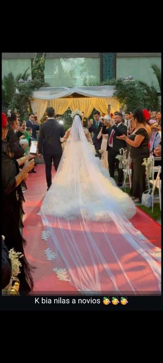 Vestido de Novia Espectacular blaco roto 