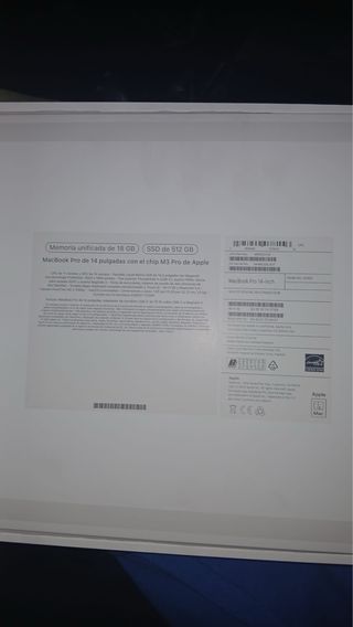 MacBook Pro 14 M3 Pro 18GB RAM 512GB SSD