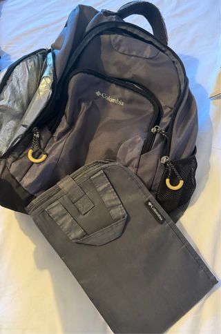 Mochila Maternal Columbia Gris