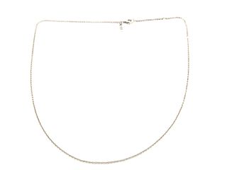 cadena plata 925mm 24cm