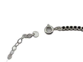 pulsera plata 925mm con piedra con circonita,