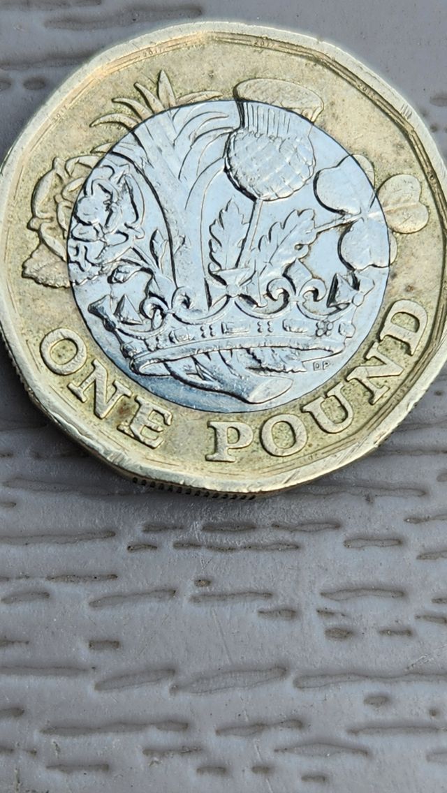 Sterlina Britannica One Pound 2017