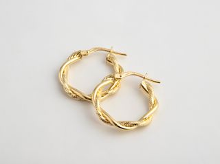 argollas oro 18k