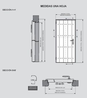 PUERTA EXTERIOR METÁLICA RUSTICA ROBLE CLAVOS