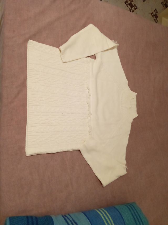 Maglioncino donna panna taglia M