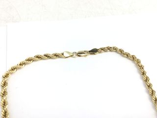 cadena oro 18k 24.5cm