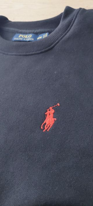 Sudadera Polo Ralph Lauren Negra Talla M
