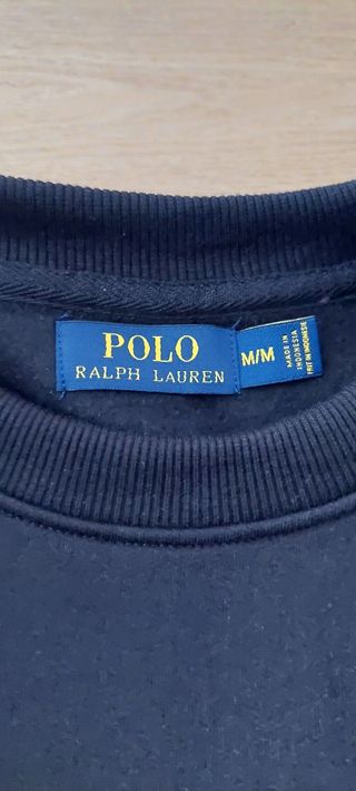 Sudadera Polo Ralph Lauren Negra Talla M