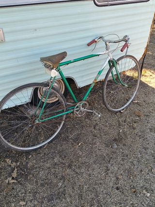 Bicicleta Clásica Verde