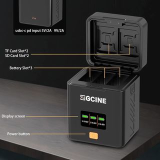 Cargador GoPro 13 ZGCINE PS-GP13 NUEVO