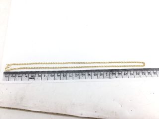 cadena oro 18k 23.5cm