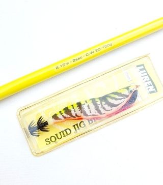 COMBO EGING,  CAÑA SEPIA, CARRETE PESCA 