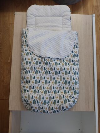 Saco invierno universal para carrito de bebé.