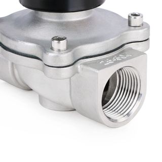 Válvula Solenoide Acero Inox 1 Nueva