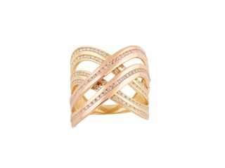 anillo oro 18k con piedra con circonita