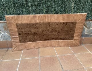 Alfombra decorativa piel sintética 70x140 cm
