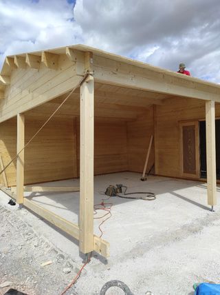 Casas de madera a la venta