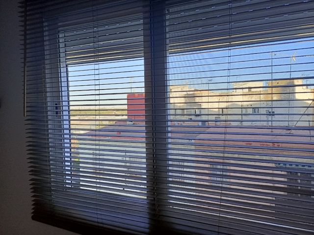 Cortina lamas madera