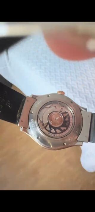 Reloj Hublot Geneve Negro y Dorado Oro rosa 