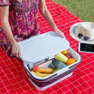Cesta Picnic Plegable con Mesa Nueva