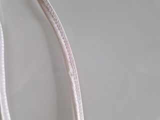 Canottiera e slip pizzo beige/bianco